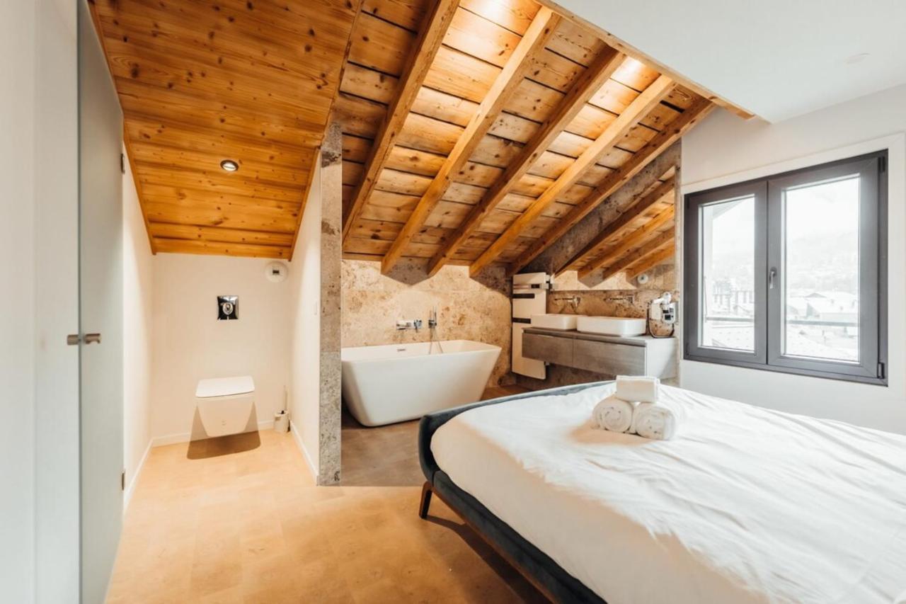 Luxurious 3-Bedroom Flat With Sauna And Garage 샤모니 외부 사진