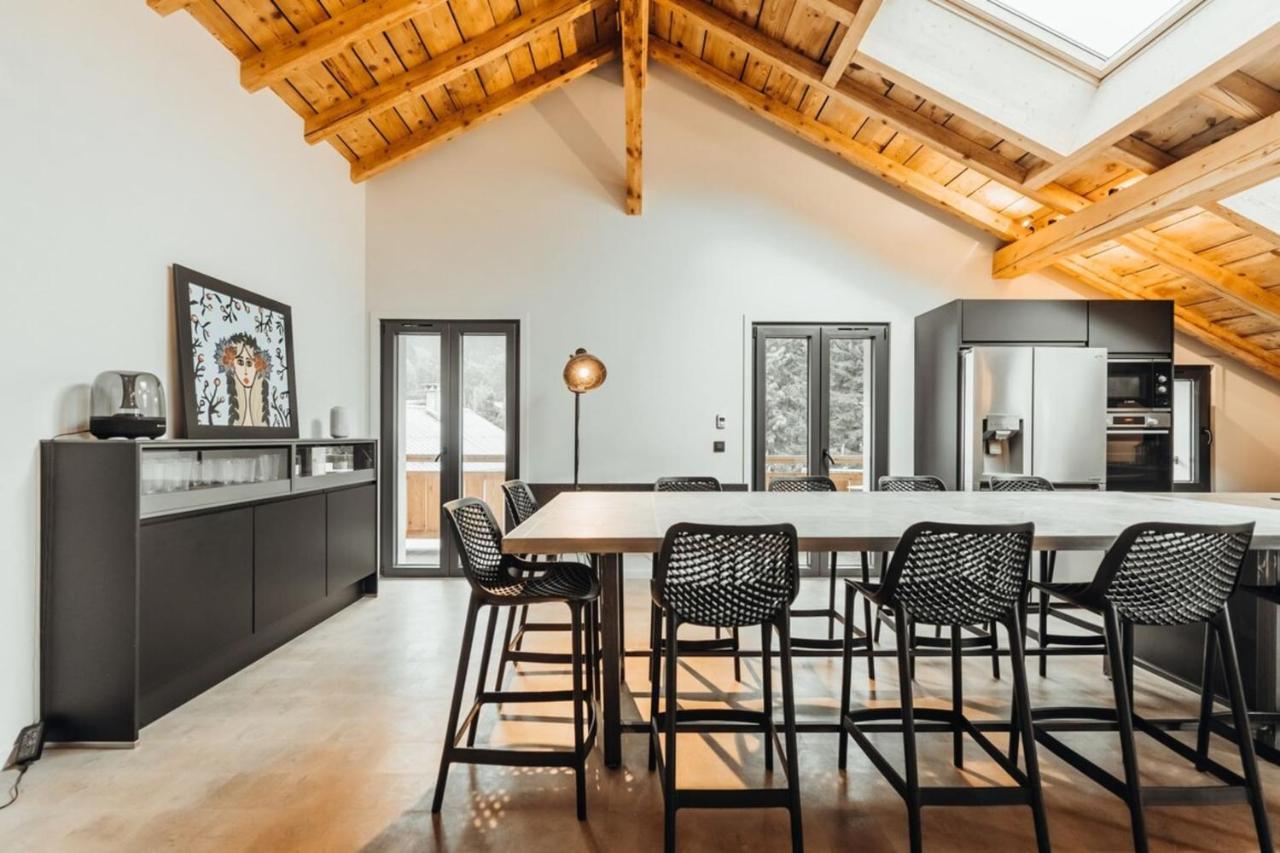 Luxurious 3-Bedroom Flat With Sauna And Garage 샤모니 외부 사진