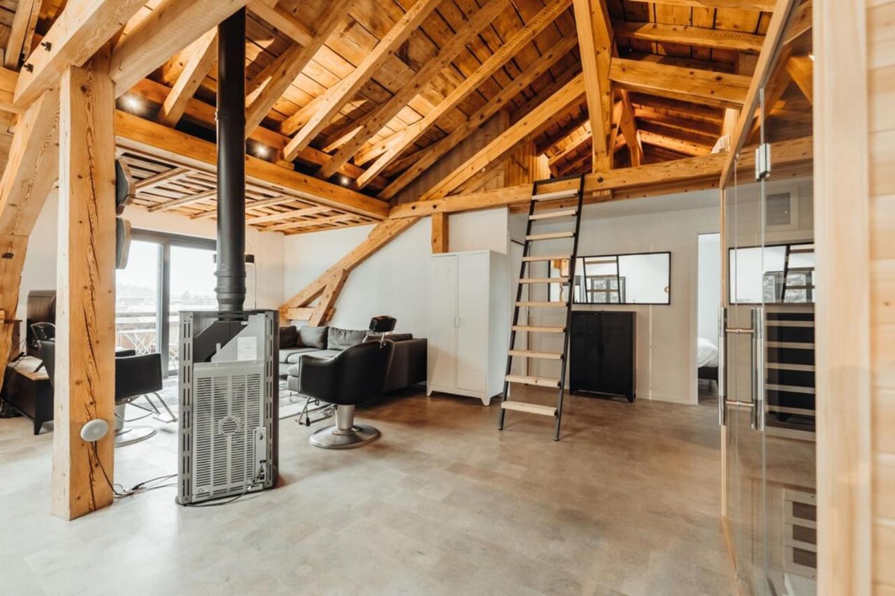 Luxurious 3-Bedroom Flat With Sauna And Garage 샤모니 외부 사진