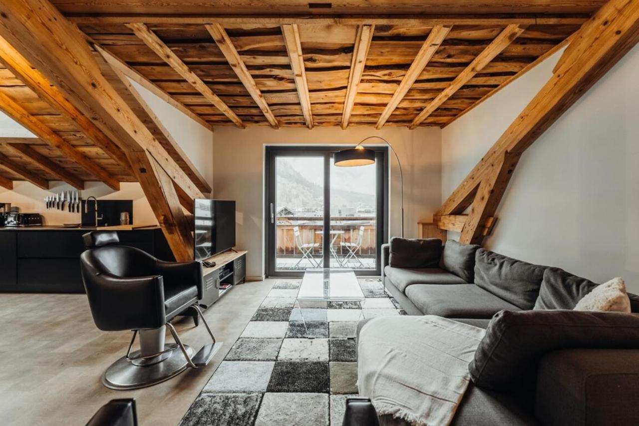 Luxurious 3-Bedroom Flat With Sauna And Garage 샤모니 외부 사진