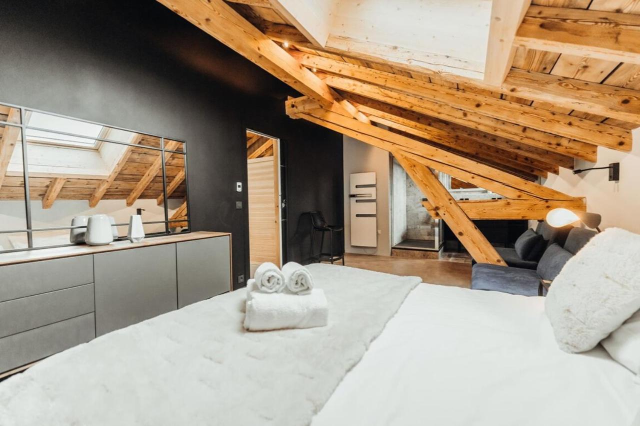 Luxurious 3-Bedroom Flat With Sauna And Garage 샤모니 외부 사진