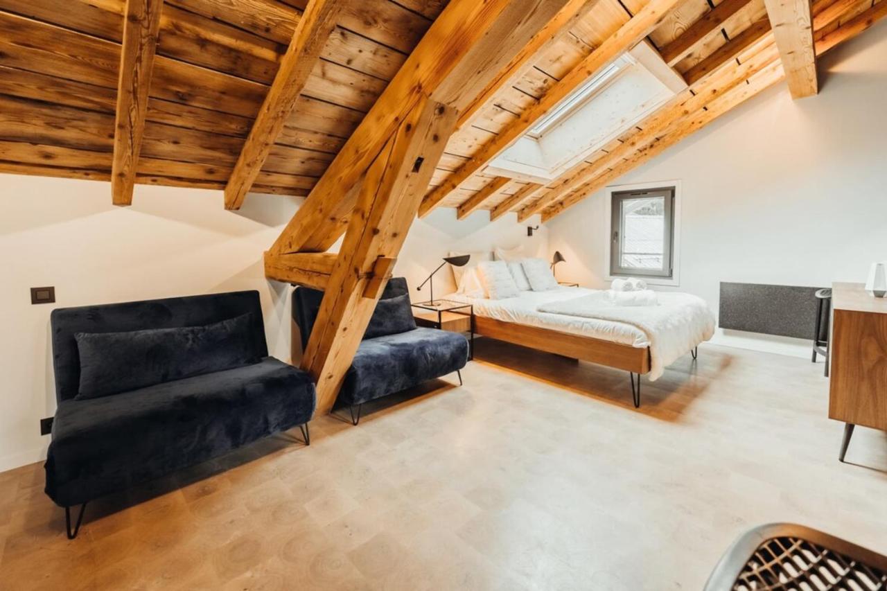 Luxurious 3-Bedroom Flat With Sauna And Garage 샤모니 외부 사진